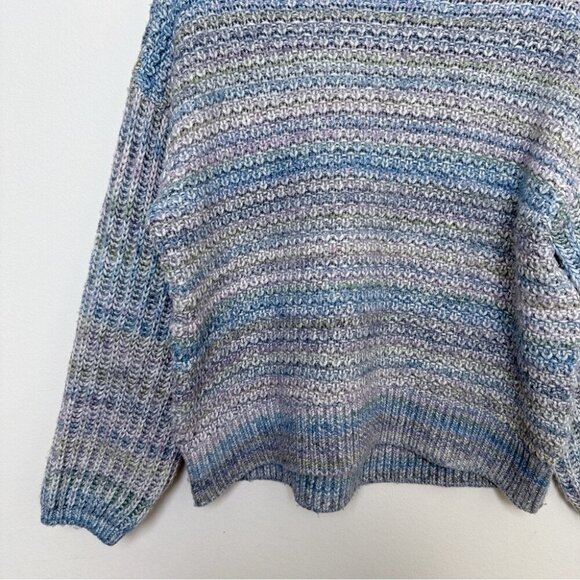 Club Monaco Womens Medium Spacedye Texture Wool-Blend Sweater - Picture 10 of 16